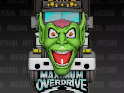 Stephen King Maximum Overdrive 1986 3D model