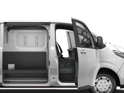 Maxus eDeliver 7 L2H1 HQ Interior 2024 3D model