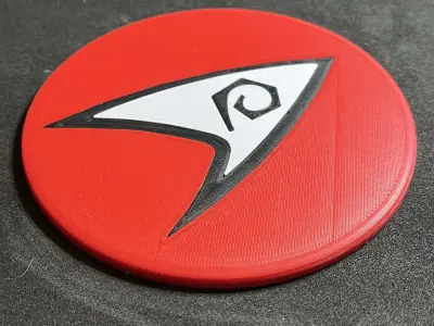 USS Enterprise Engineering and Security Department Coaster Free 3D print model