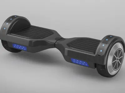 Hoverboard 02 3D model
