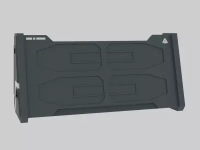 Star Wars Barrier-001 3D model
