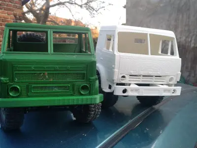 Alternative Star 266 cab for the WPL chassis 3D print model