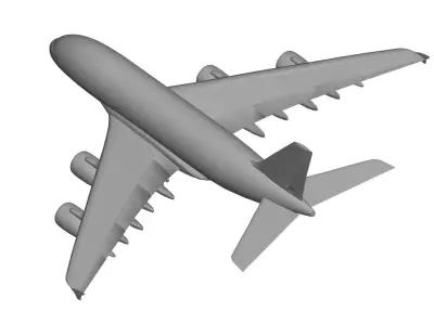 AIRBUS A380-800 3D model