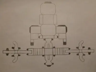 Hello Kitty But Cooler Low-poly 3D model