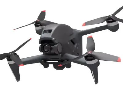 JI FPV DJIs Latest Drone with FPV Racing Capabilities drone 3D model