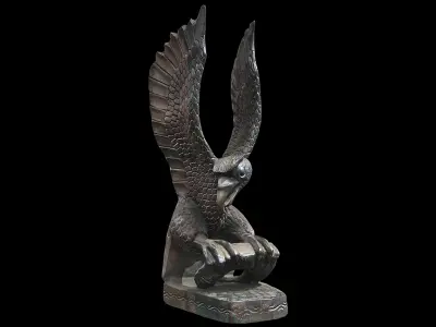 Poise Of Glory Low-poly 3D model