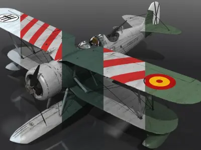 RO43 PACK 5 versions Low-poly 3D model