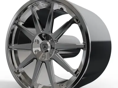 ASANTI EMPEROR WHEEL 3D MODEL 3D model