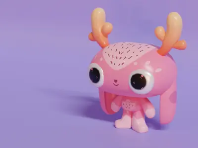 DeePink funko JellyKid Free 3D model