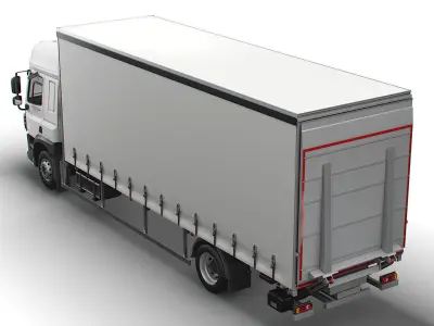DAF CF Box 2020 3D model