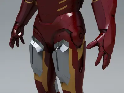Iron Man Mark 7 3D model