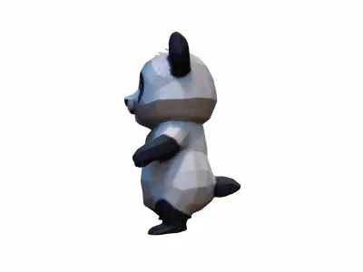 3d Render Giant Panda Bear 3D model