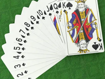 Playing Cards 3D model