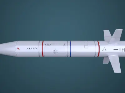 Atomic Missile Mk1 L 3D model