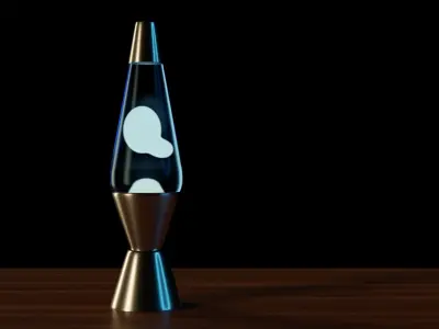 Lava Lamp Free 3D model