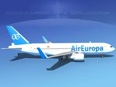 Boeing 767-300 Air Europa 3D model