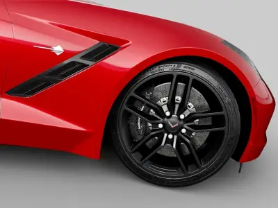 Chevrolet Corvette C7 Stingray Free 3D model
