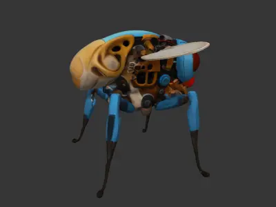 Robotic Fly 3D model