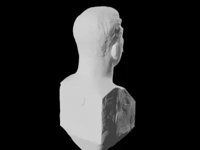 A Sculpture of Joseph Stalin 3D model