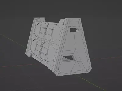 Star Wars Barrier-001 3D model