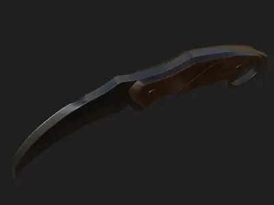 Karambit Knife - Game Ready - 4K PBR Low-poly 3D model