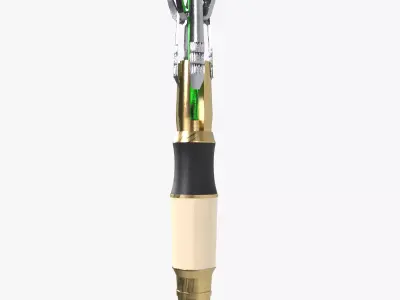 11th Doctors Sonic Screwdriver 3D model purchase