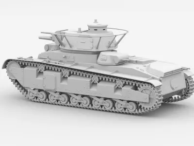NBFZ Tank 3D model