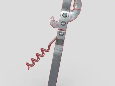 Can Opener 2 Low-poly 3D model