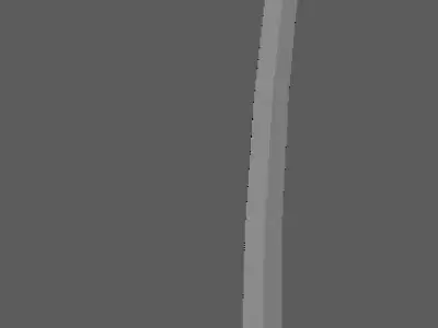Simple Low-Poly Katana Free low-poly 3D model