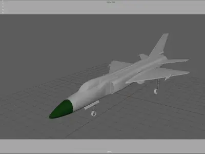 J8 Finback 3D model