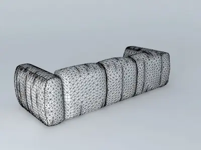 Sofa Dundo Free 3D model