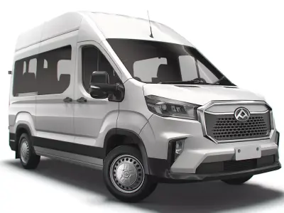 Maxus E Deliver 9 Bus L2H3 2022 3D model