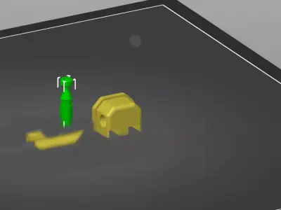 Car Keychain 3D print model