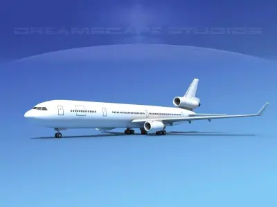 McDonnell Douglas MD-11 LP SS 3D model