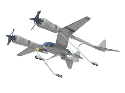 orbital gull 3D model