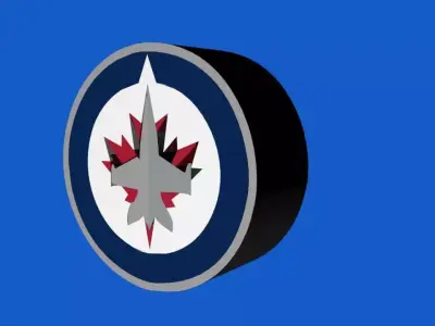 Winnipeg Jets Team Logo 3D model