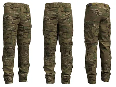 Crye Precision Gen3 Combat Pants - Marvelous Designer 3D model