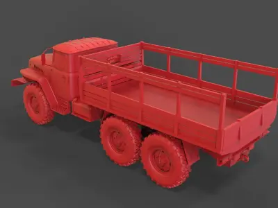 Ural 4320 3D print model