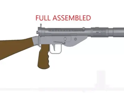 STEN MkV 3D model