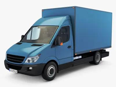 Mini Truck Box v 3 3D model