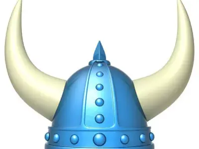 Viking helmet 3D model