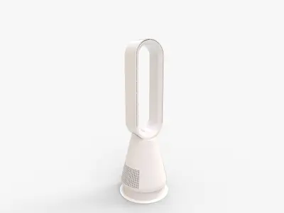 Bladeless Fan Air Purifying Fan 3D model