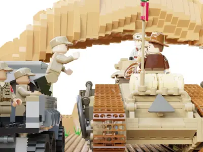 Indiana Jones megapack 3D model