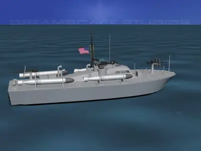Patrol Torpedo Boat  3D model