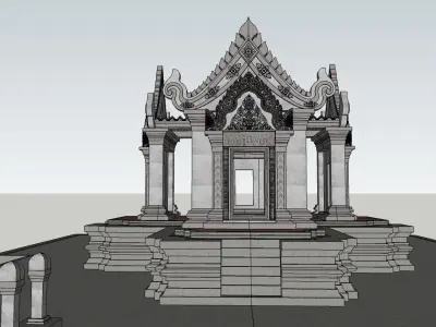 Angkor Wat - Peah Vihea Temple 3D model