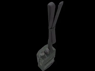AN PRC 152 Radio Low-poly 3D model