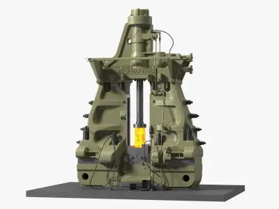 New Pneumatic Forging Hammer Machine 3D model
