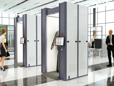 Human Body Inspection System MW1000AA 3D model