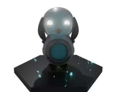 robot pinguino Free 3D model