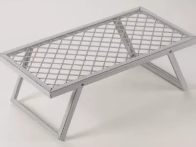 Bonfire Grill Free low-poly 3D model